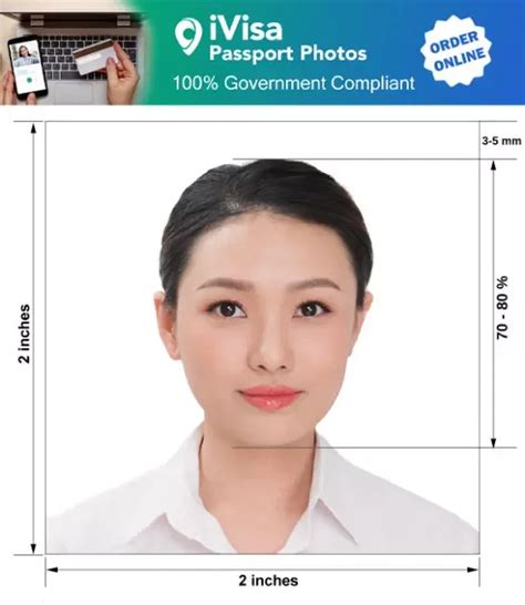 thailand visa photo size in cm