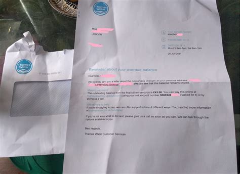 thames water complaints email