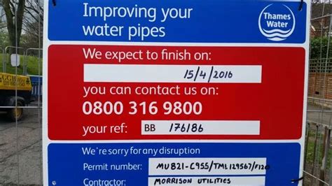 thames water work near me