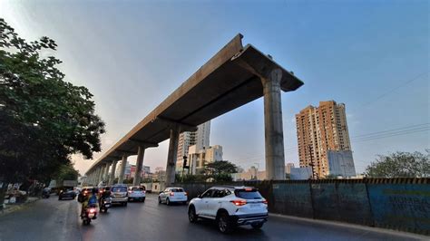 thane metro bridge