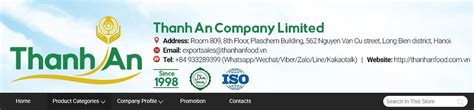 thanh an company limited