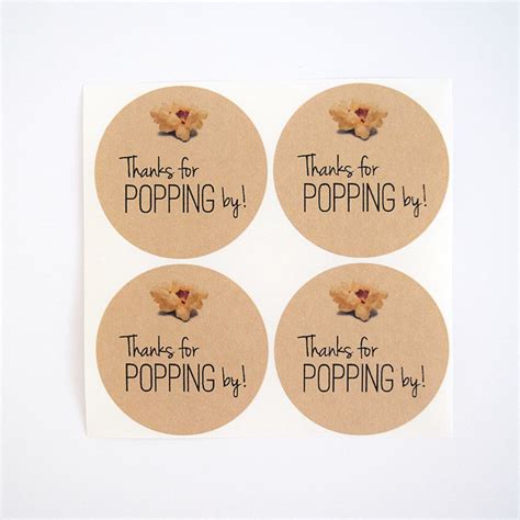 Thank You for Popping By! 🍿 digitalartwork greetingcards popcorn