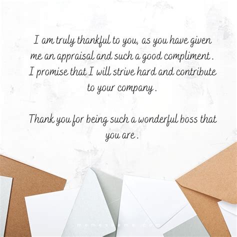 41 Thank you note to the boss for gift examples