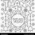 thank you printable coloring pages
