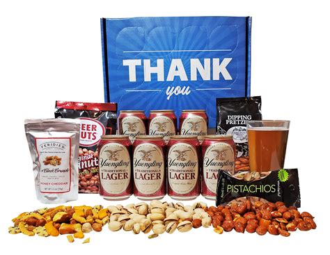thank you beer gift baskets