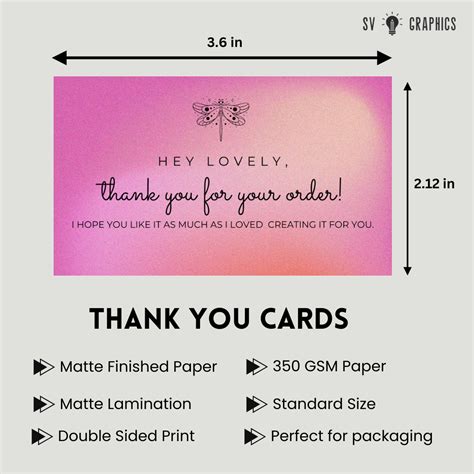 Thank You Cards Unique