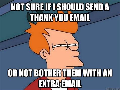 thank you email meme