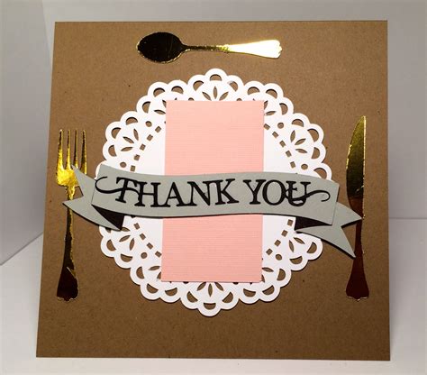 Thank You For Dinner Card: A Grateful Gesture