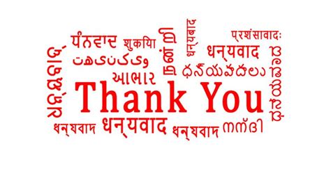 thank you images in all indian languages