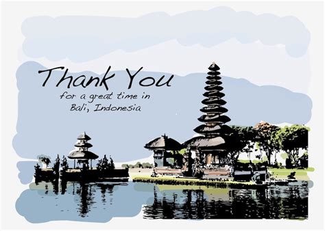 thank you in indonesian bali