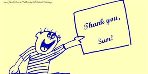 thank you sam or thank you sam