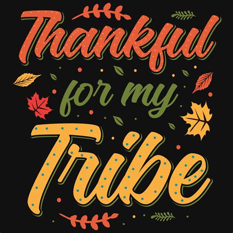 Thankful For My Tribe SVG M23F31 (185856) SVGs Design Bundles