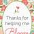 thanks for helping me bloom free printable