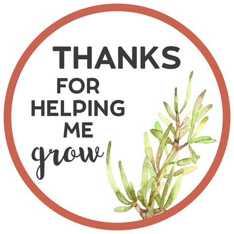Jen A. Street Thanks for Helping Me Grow!