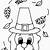 thanksgiving dog coloring page