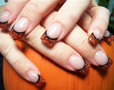 White nailscolor ful tips nailsnails artthanks giving season nails