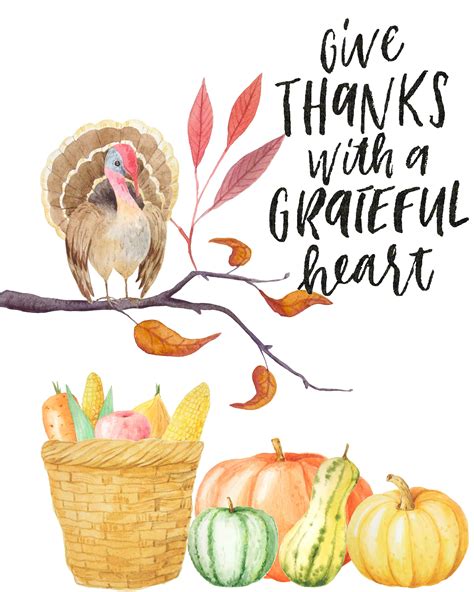 Free Thanksgiving Printables from Forever Your Prints Catch My Party