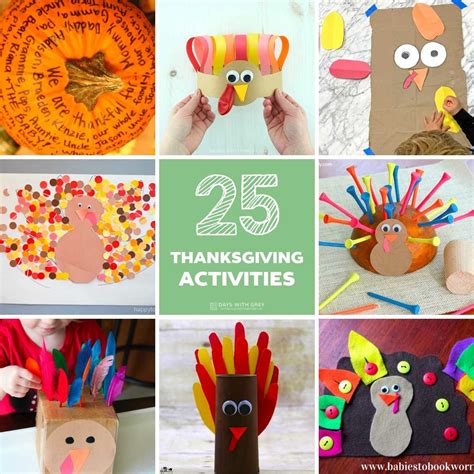 Engaging Thanksgiving activities for kids