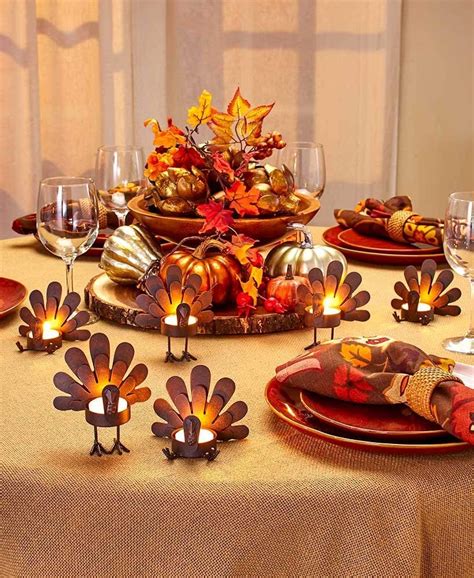 9 Beautiful, BudgetFriendly Thanksgiving Table Decorations American
