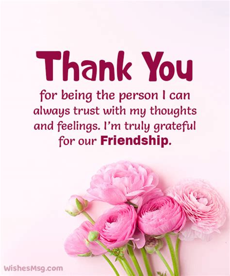 Thankyou Friend Quotes