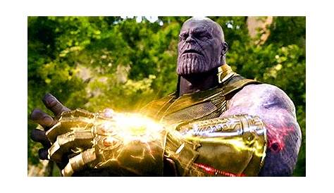Thanos Avengers 1 Gif Gauntlet Mood Lamp Você Não Pode Usar A