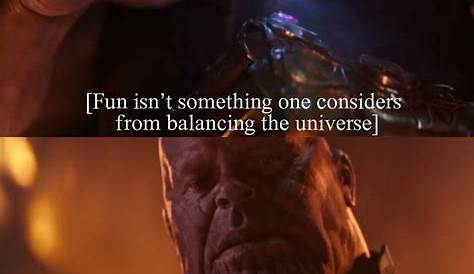 Thanos Memes Funny The 25 Most Hilarious For Real MCU Fans