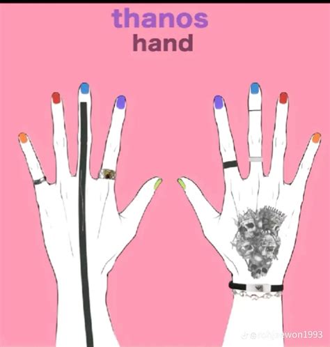Thanos Nails Squid Game