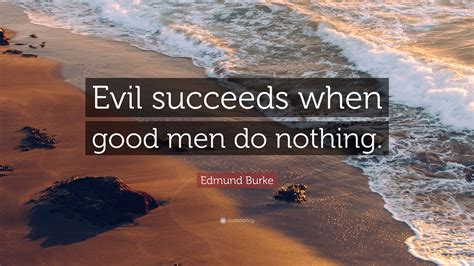 that good men do nothing quote