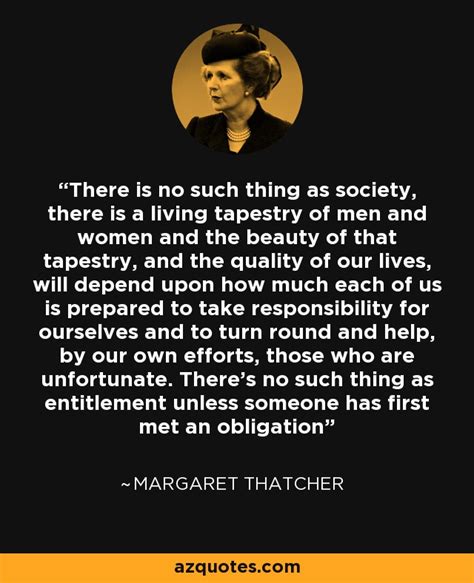thatcher no such thing as society