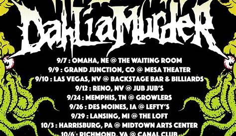 The Black Dahlia Murder Announces Usa Tour Dates Metal Blade Records