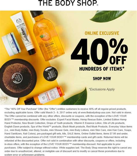 How To Find The Best The Body Shop Coupons