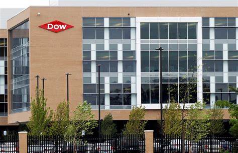 The headquarters of the Dow Chemical Company in Midland, Michigan Stock