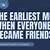 the earliest moment when everyone become friends