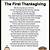 the first thanksgiving story printable
