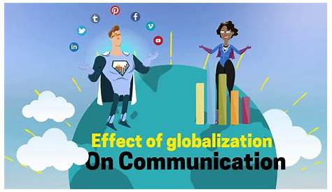 Communication in social media na increasing globalization of the world