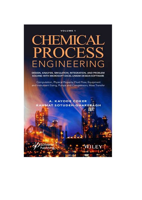 (PDF) Chemical Process Engineering Vol. 1 & 2