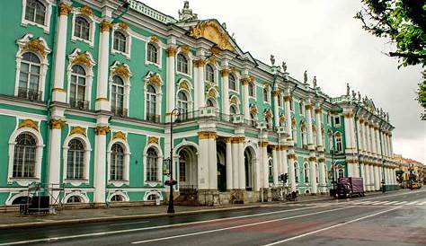 Catherine The Great's Winter Palace. The Hermitage - St Petersburg