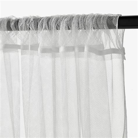 MATILDA Sheer curtains, 1 pair, white IKEA Curtains living