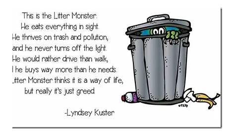 5 little monster poem | Kindergarten fall | Pinterest