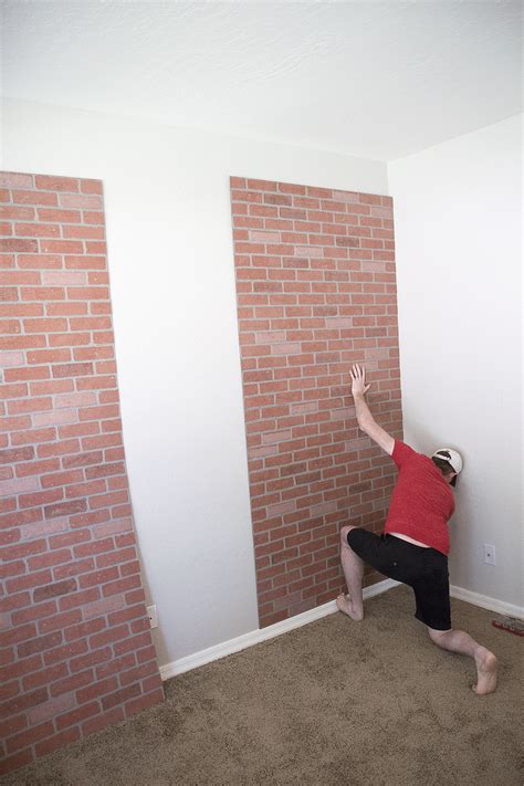 Grimsley Vlogs 40 How to make fake brick walls ViYoutube