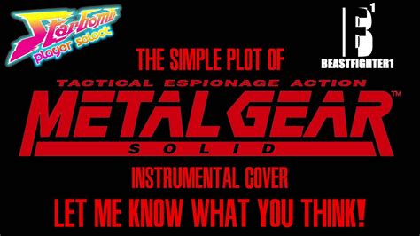 The Simple Plot Of Metal Gear Solid Karaoke