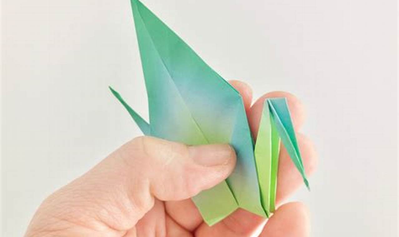 The Spruce Crafts: Origami Crane