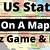 the us 50 states map quiz game