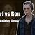 the walking dead carl vs ron