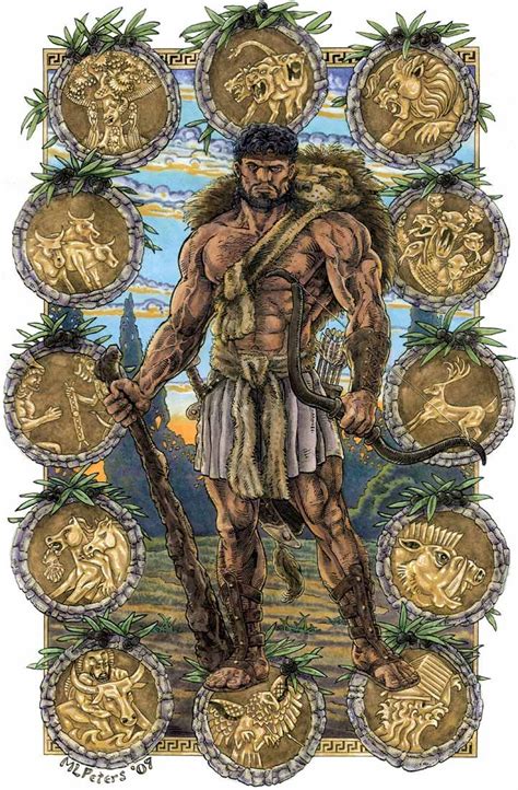 the 12 labours of hercules myth