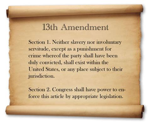 the 13th amendment history