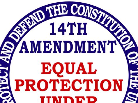 the 14th amendment's equal protection clause