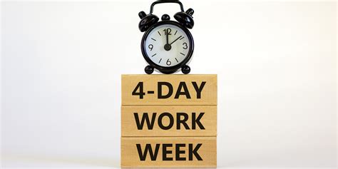 the 4 day working week