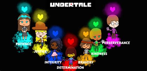 the 7 undertale souls