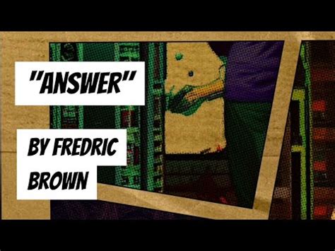Incredible The Answer Fredric Brown
